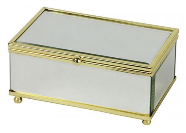 Golda - Mirrored Jewellery Box.