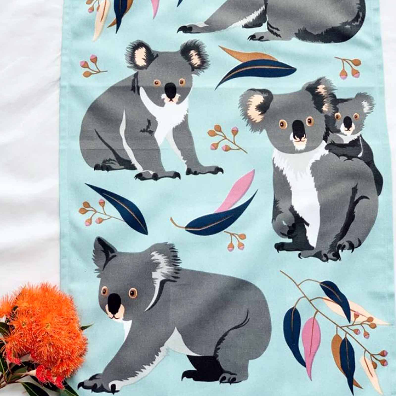 KOALA 100% Cotton Tea Towel
