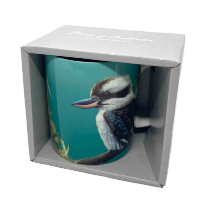 Kookaburra Birds of Australia Bone China Mug Gift Boxed