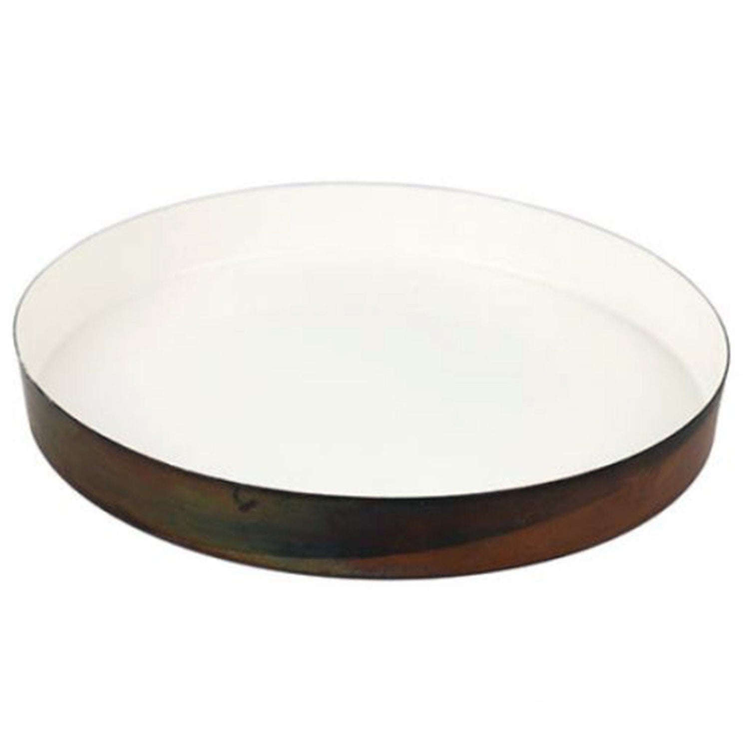 Kopper Enamel Platters - Medium + Large.