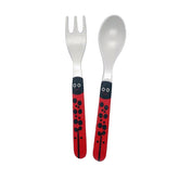 Lady Bird Bamboo Bowl and Cutlery Set