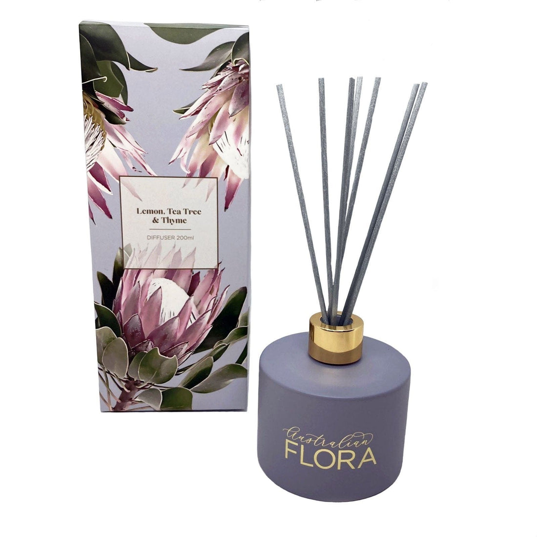 Lemon, Tea Tree &amp; Thyme Australian Flora Reed Diffuser