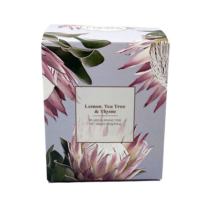 Lemon, Tea Tree &amp; Thyme Australian Flora Candle