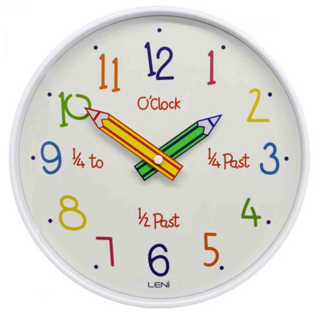Leni Pencil Wall Clock - 25cm