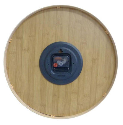 28cm Leni Wood Wall Clock - 3 Colours Available.