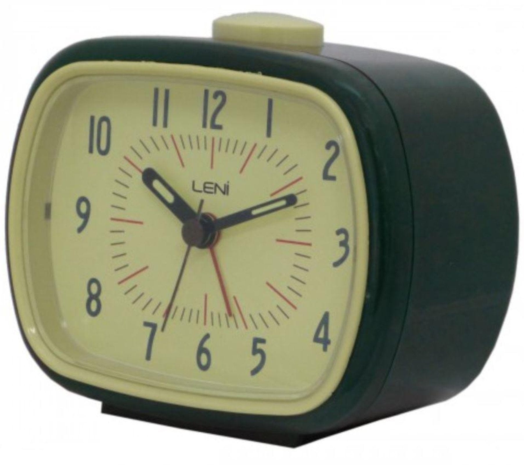 Leni Retro Alarm Clock - 6 Colours Available.