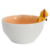 Lion Porcelain Bowl