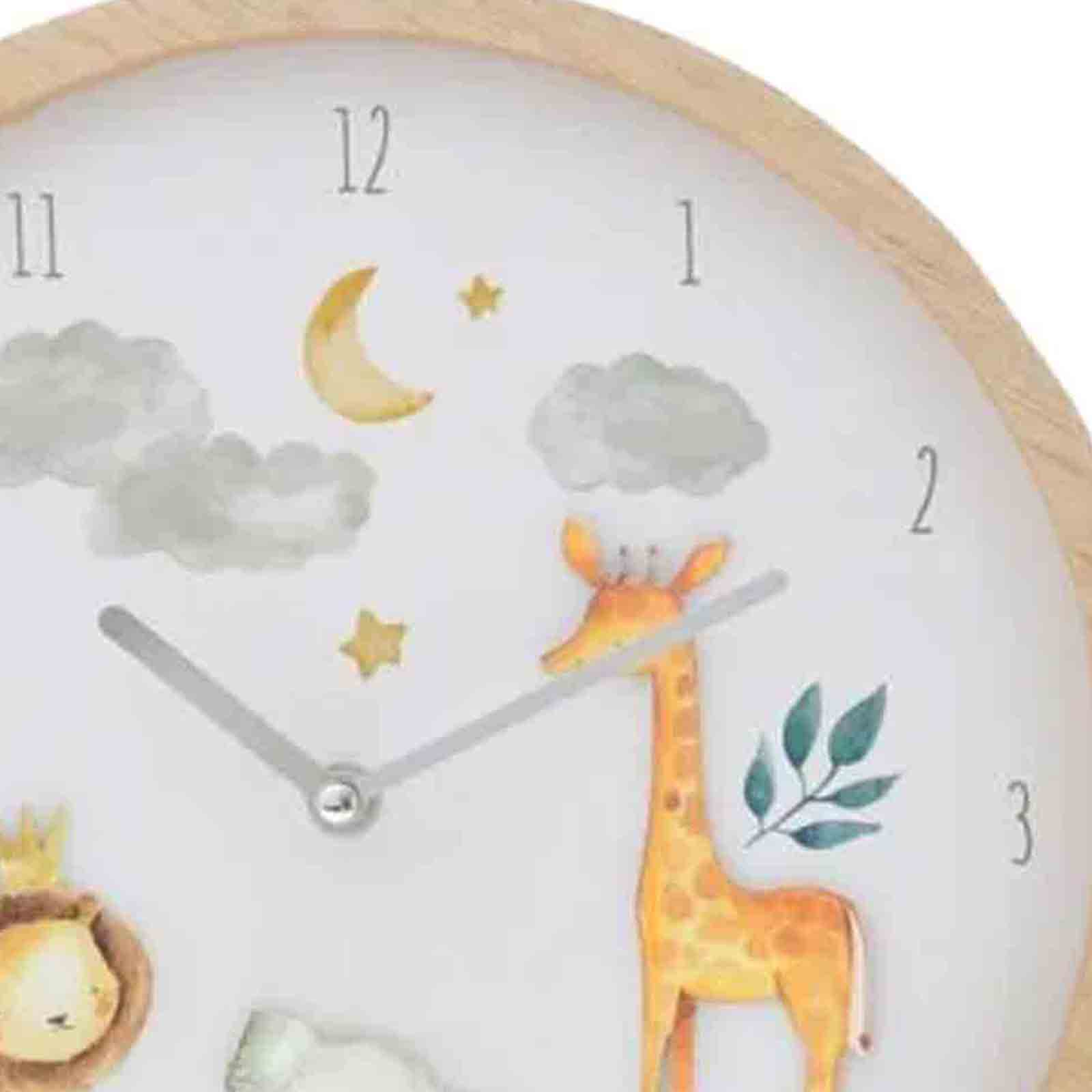 Little Moments 30cm Wooden Wall Clock