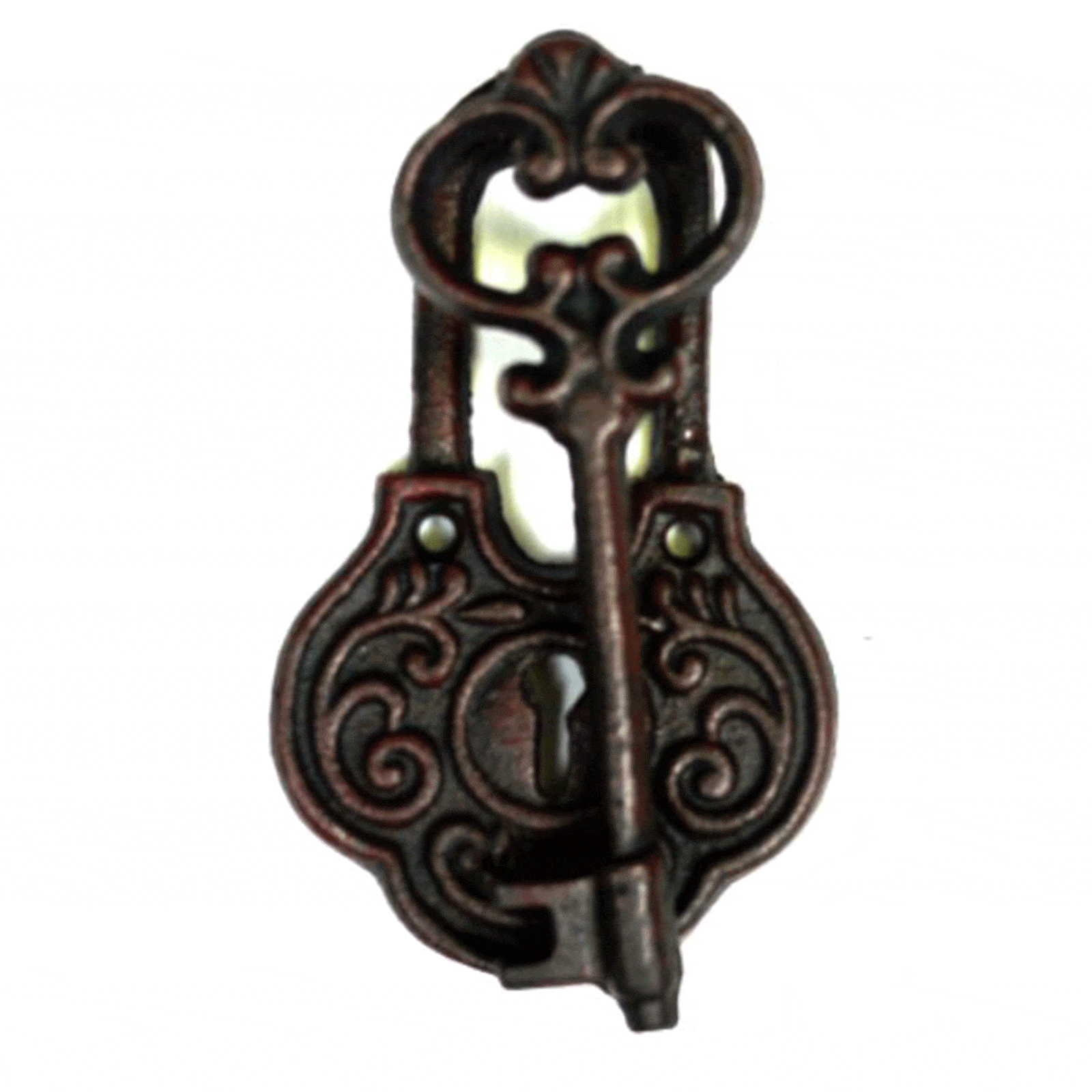 Lock and Key Door Knocker.