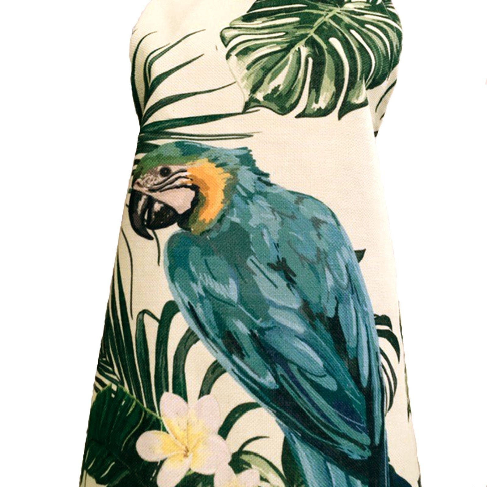 Blue Macaw Apron.