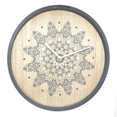 Mandala Home Wooden Wall Clock