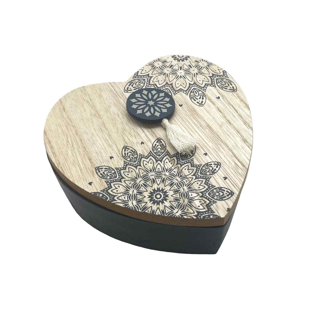 Mandala Home Heart Trinket Box