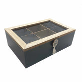Mandala Home Wooden Tea Box