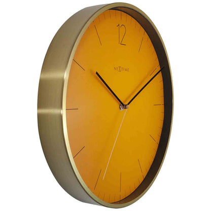 NeXtime Essential Fruity Mandarine Wall Clock
