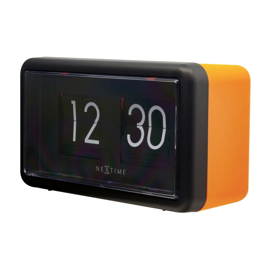 NeXtime Small Orange Flip Clock