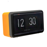 NeXtime Small Orange Flip Clock