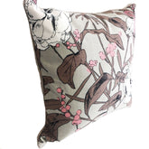 Pink Floral Cushion - 45cm.