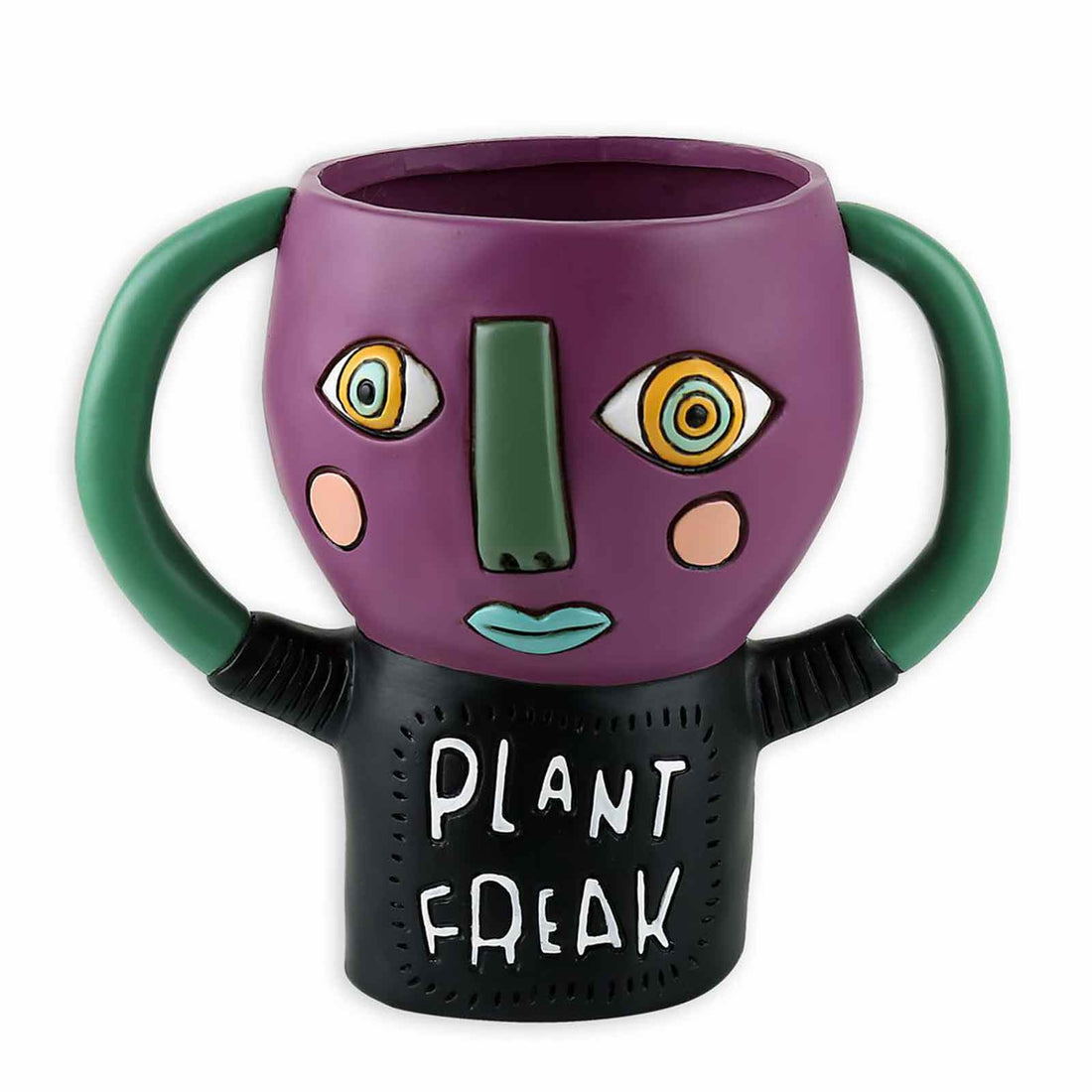Purple Plant Freak Allen Design Planter