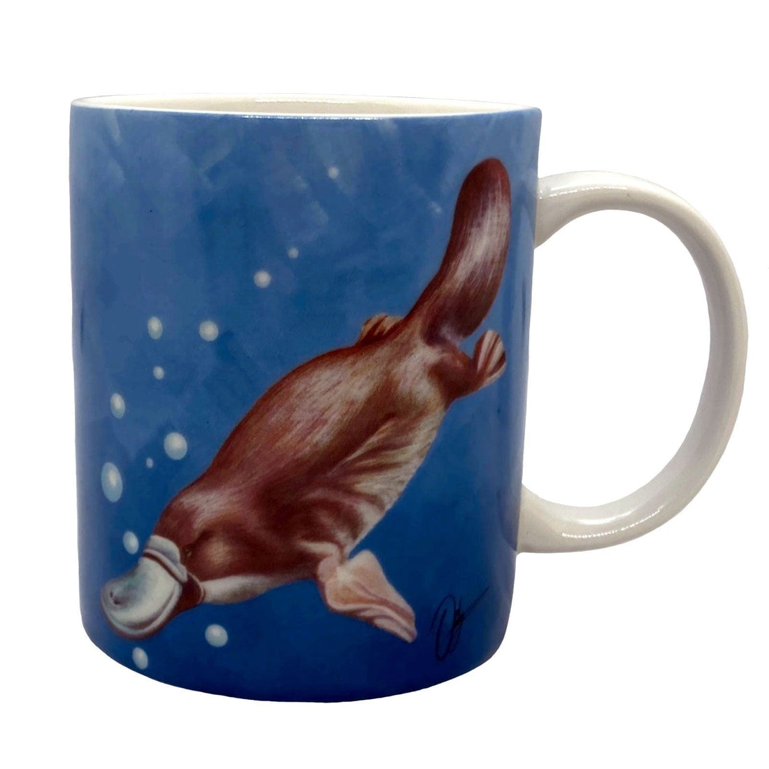 Chris Riley Platypus Bone China Mug.