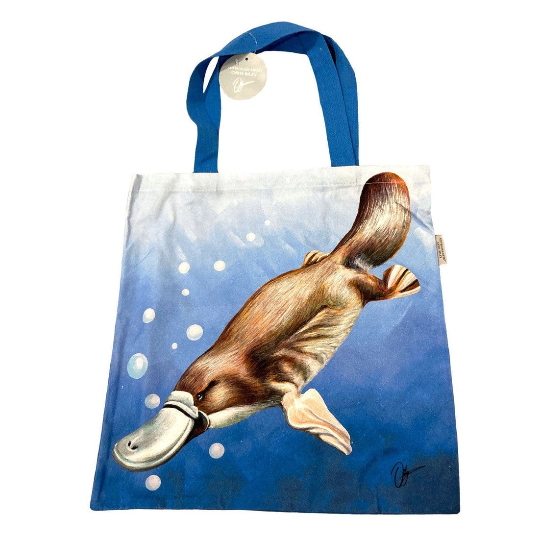 Platypus Tote Bag - Chris Riley Design.