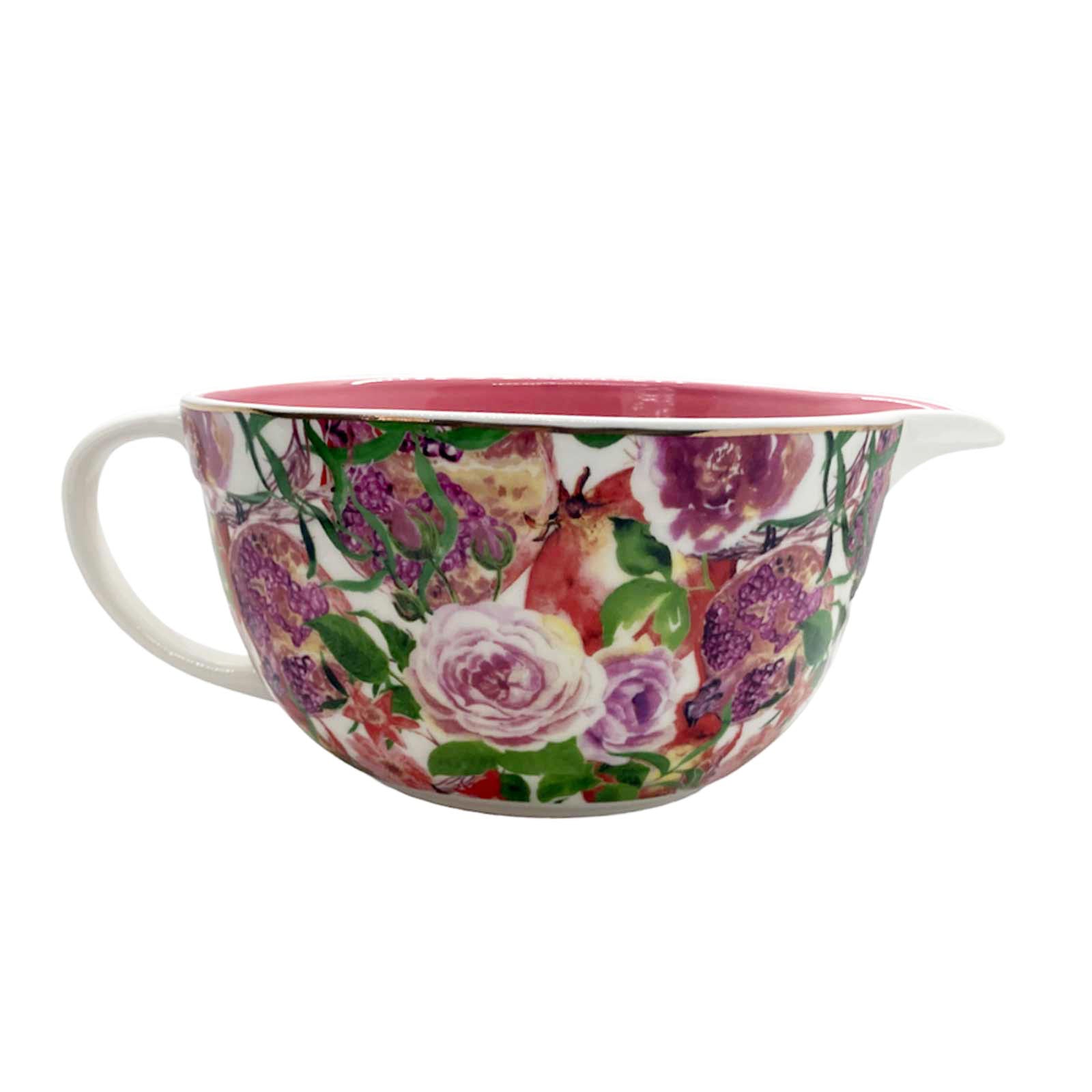 Pomegranate Porcelain Mixing Jug