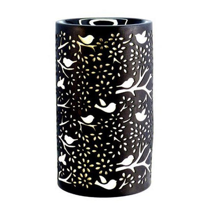 Birds in Bush Porcelain Essential Oil Burner.