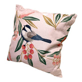Pretty Bird Cotton Linen Blend Cushion 48cm Square