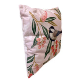 Pretty Bird Cotton Linen Blend Cushion 48cm Square
