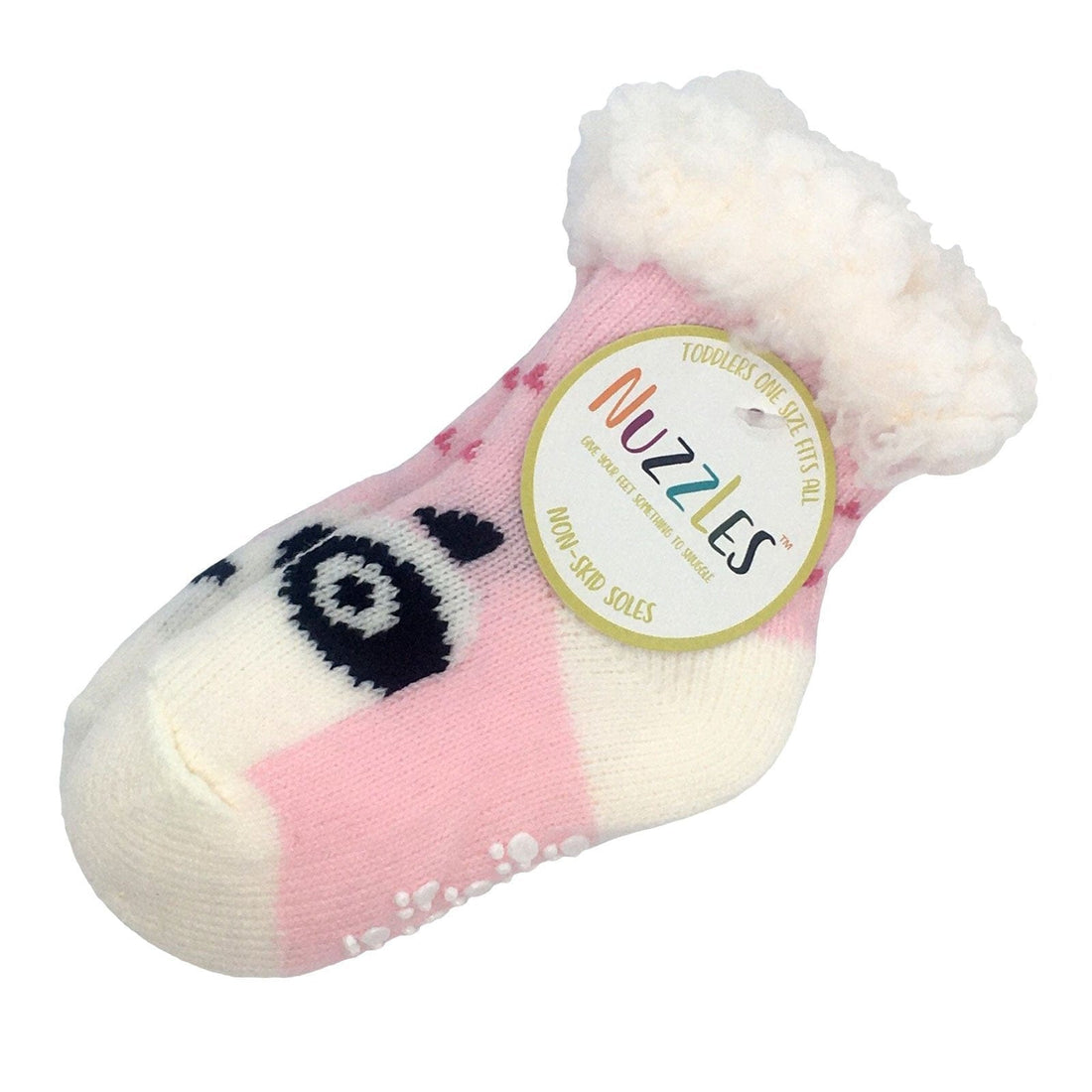 Racoon - Toddler (6-24mths) Nuzzles Slipper Socks.