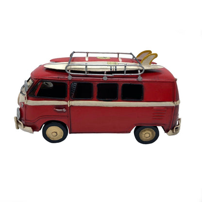 Officially Licensed 21cm Red Kombi with Surfboards