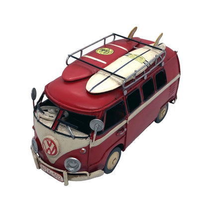 Officially Licensed 21cm Red Kombi with Surfboards