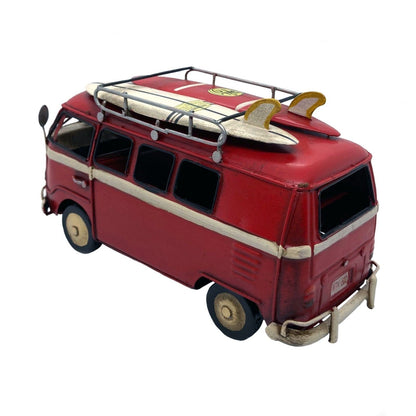 Officially Licensed 21cm Red Kombi with Surfboards