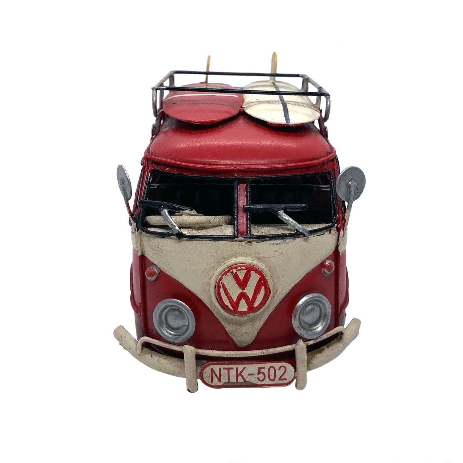 Officially Licensed 21cm Red Kombi with Surfboards