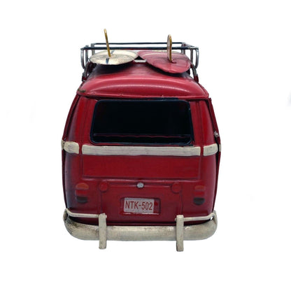 Officially Licensed 21cm Red Kombi with Surfboards
