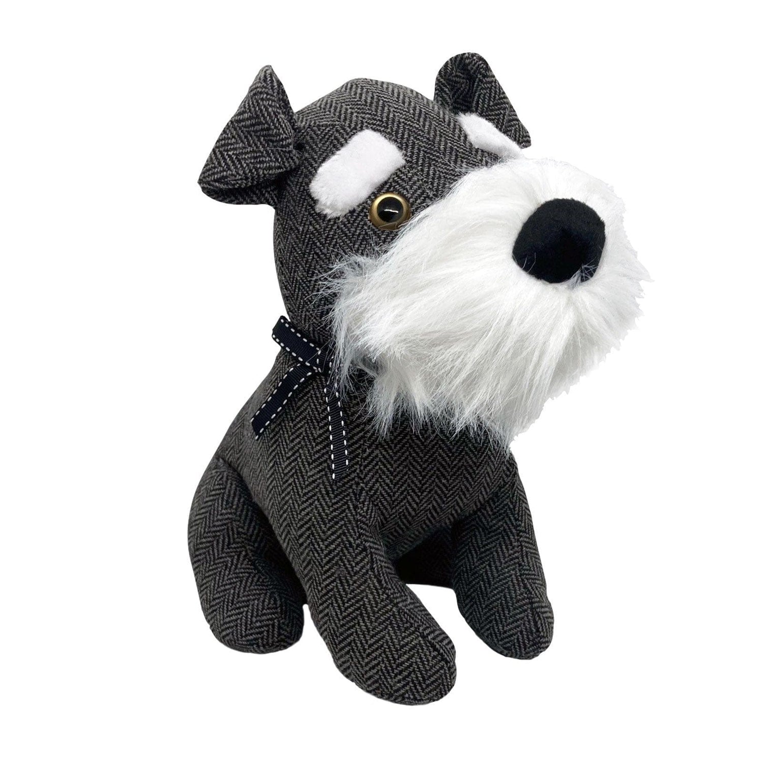 Schnauzer Dog Fabric Door Stop Hello Homewares