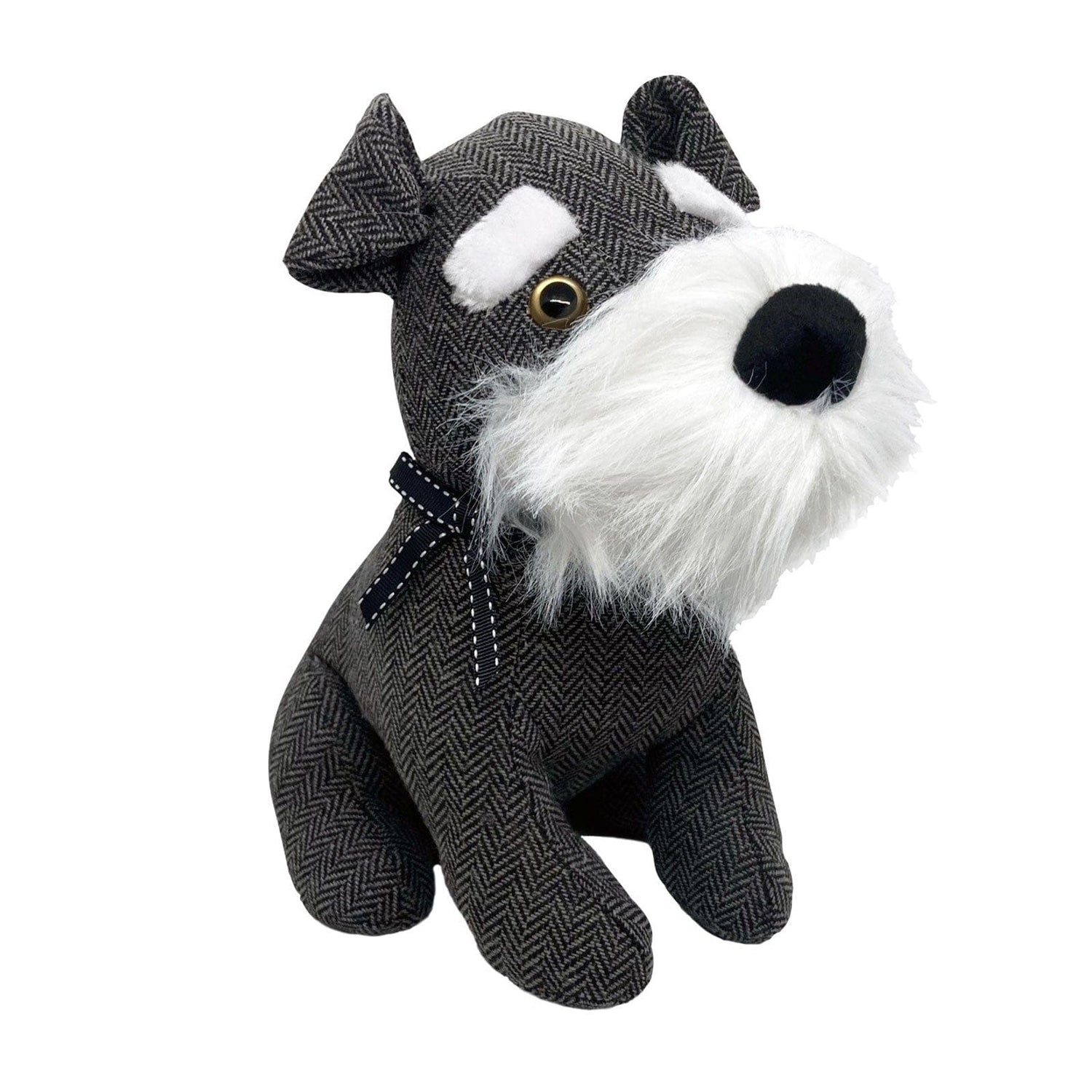 Schnauzer Dog Fabric Doorstop