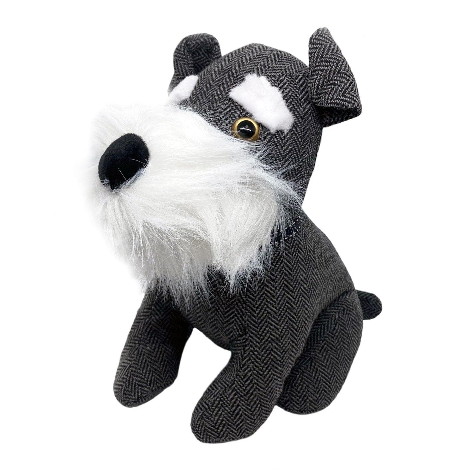 Schnauzer Dog Fabric Doorstop