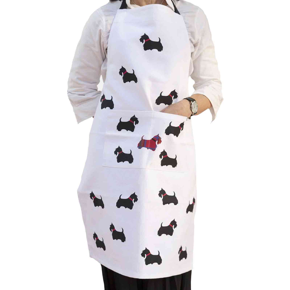 Scottie Dogs Heavy Drill Cotton Apron