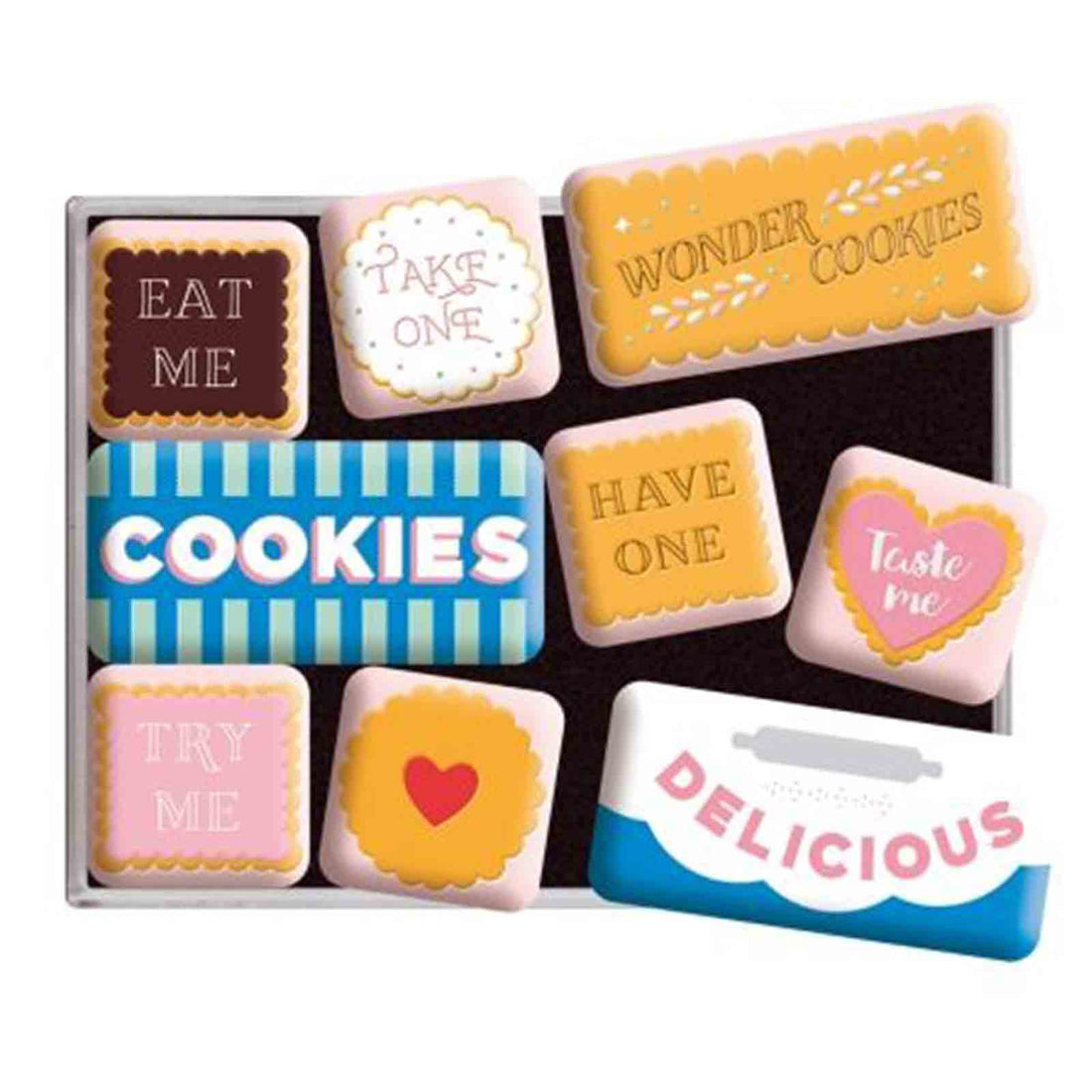 Wonder Cookies Set of 9 Nostalgic Art Magnets