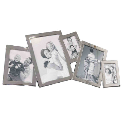 Silver 5 Picture Collage Photo Frame