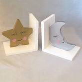 Star and Moon Bookends.
