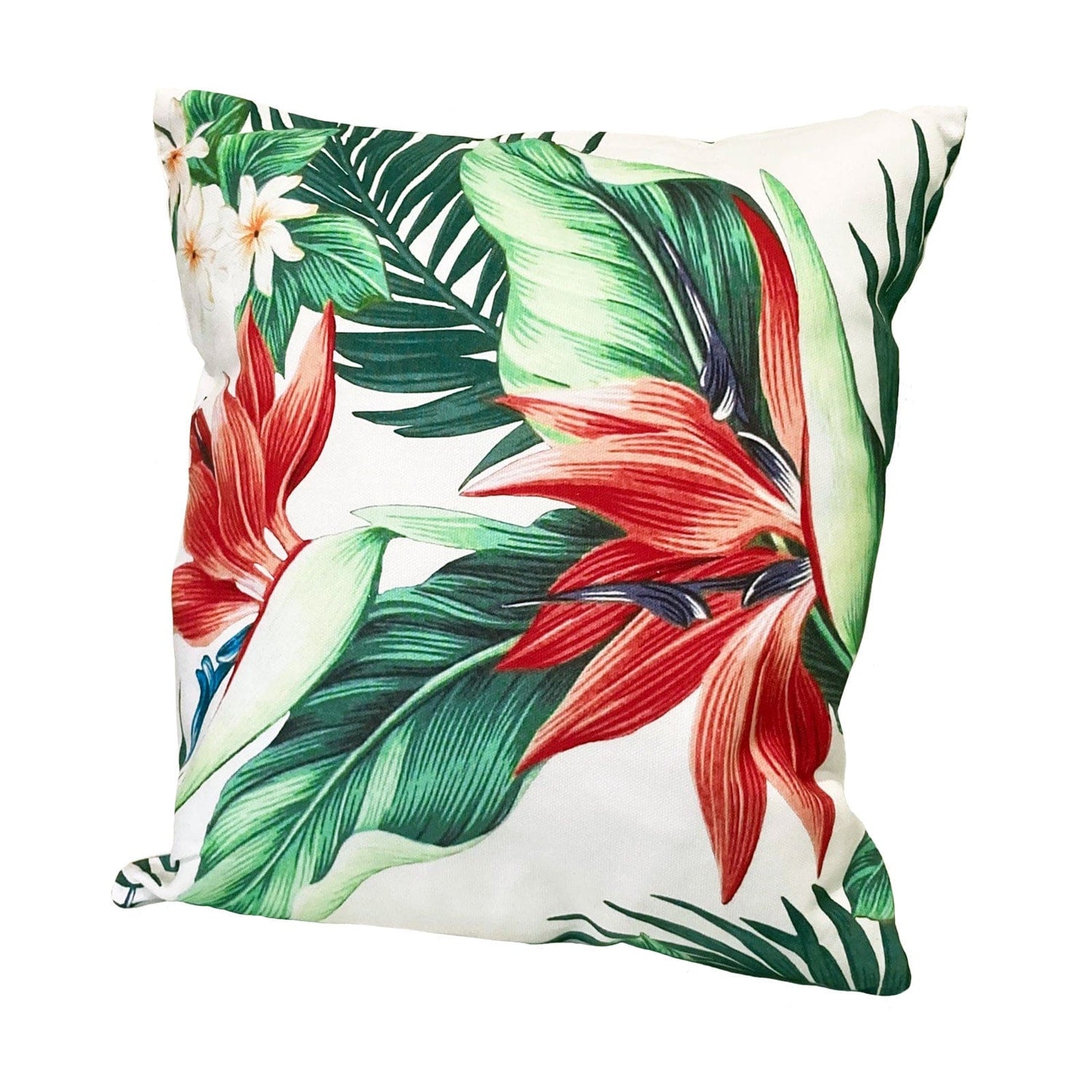 Tropical Floral Outdoor Cushion