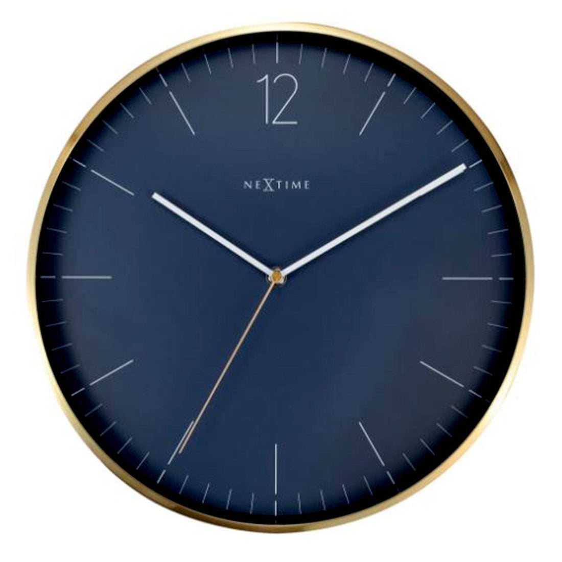 NeXtime Essential Vintage Blue Wall Clock