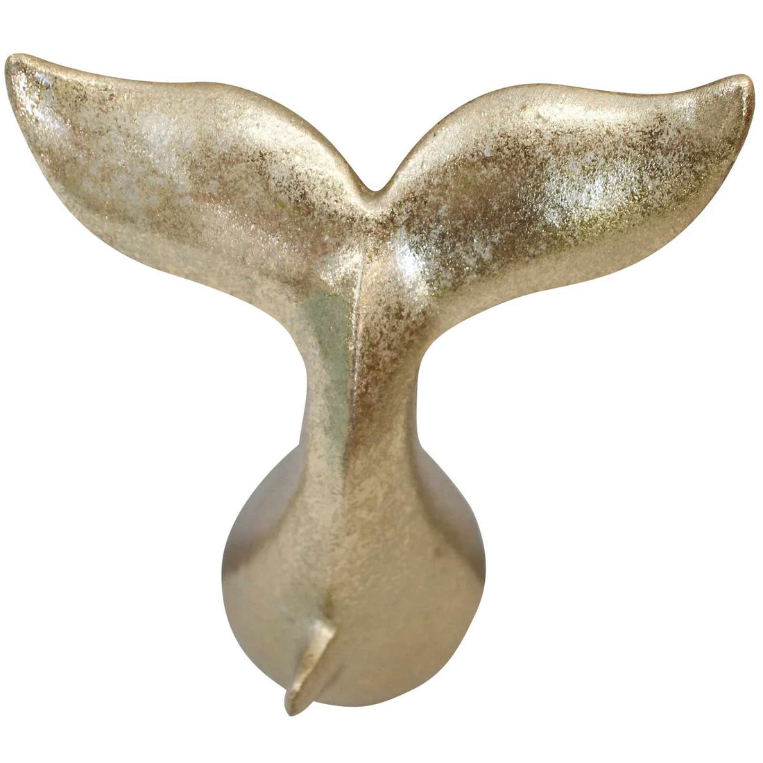 Gold Resin Whale Tail Wall Hook