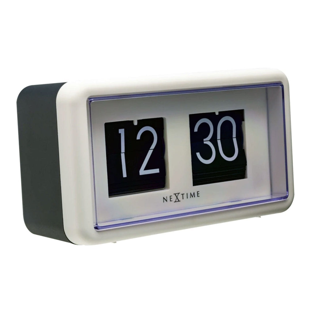 NeXtime Small White Flip Clock