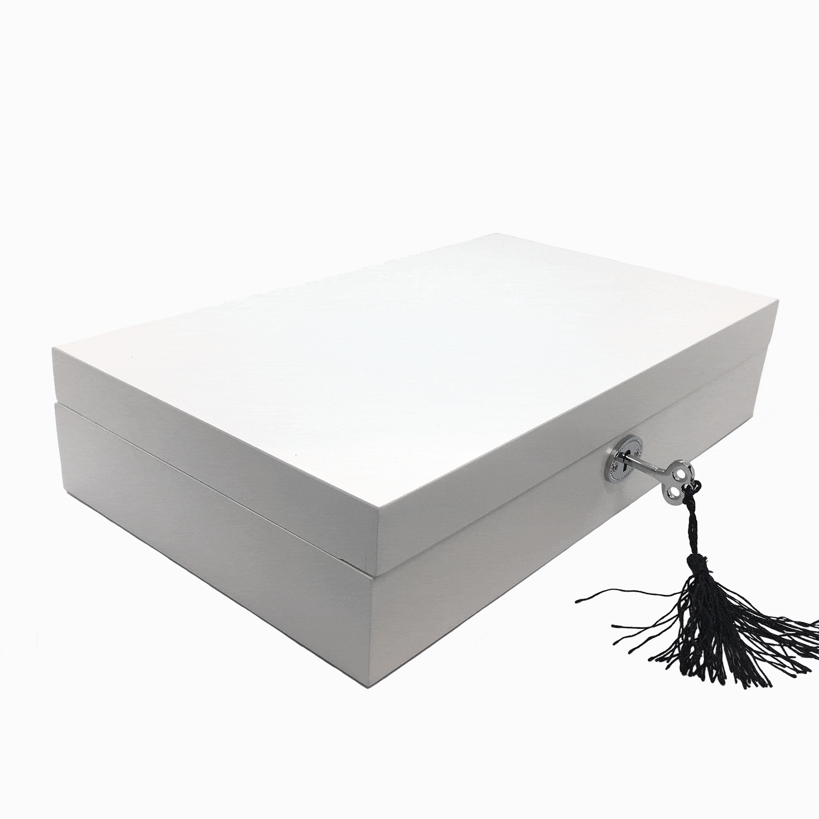Large White Jewellery Box