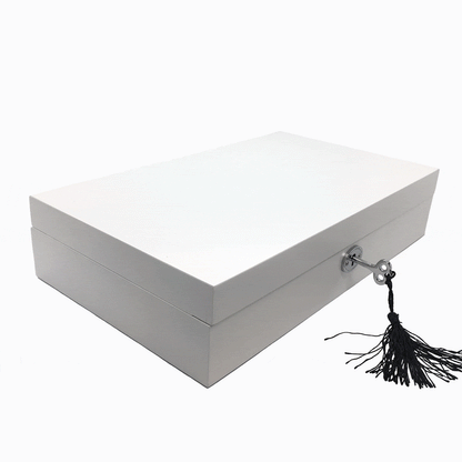 Large White Jewellery Box
