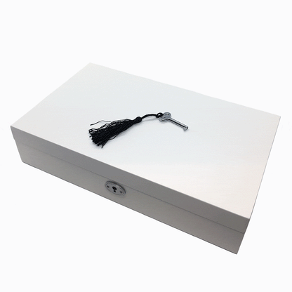Large White Jewellery Box