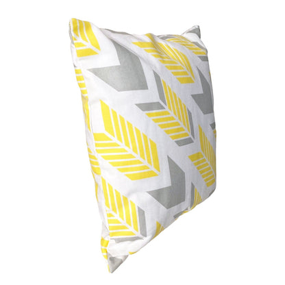 Yellow Arrow Outdoor Cushion