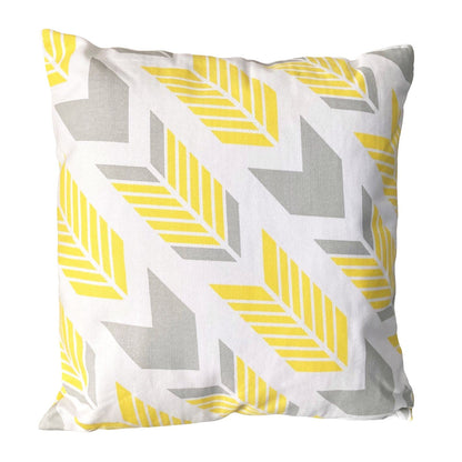Yellow Arrow Outdoor Cushion